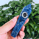 Sodalite Crystal Pipe